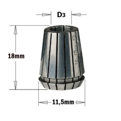 ER11 PRECIZIJOS KOLĖTAS D-3