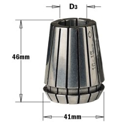 PRECISION COLLET DIN6499 ER-40 41x46mm D-16mm 5-8in HP