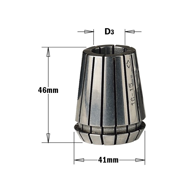 PRECIZIJA KOLIETAS DIN6499 ER-40 41x46mm D-16mm 5-8in HP