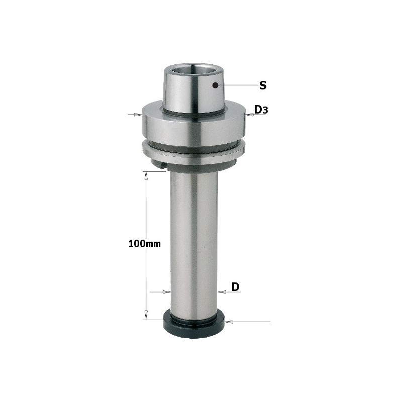 CUTTER ARBOR W-HSK-F63 SHANK ARBOR 40X100mm