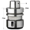 HSK-63F H78 CHUCK W- CLAMPING NUT DIN-6388 RH