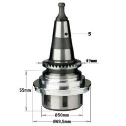 CHUCK W-PRECISION COLLET ER32 S-ISO-30-SCM LH