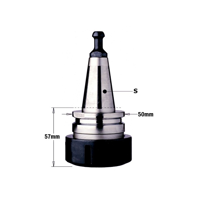 CHUCK W-PRECISION COLLET ER40 S-ISO-30-ALBERT.RH