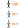 CHUCK W- COLLET ER32 S-ISO-30-BIESSE RH