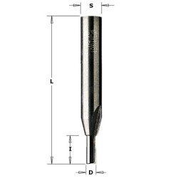 STRAIGHT BIT SOLID HW Z2 S-8X33 D-4X10X55 RH