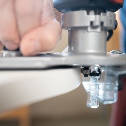 MAFELL KF 1000 edge router – 1000 W, 43 mm collar, 8 mm collet
