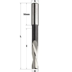 TWISTED SLOT MORT.BIT HSS D-8X130 S-16X50 LH