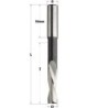 Vērpta slota urbis HSS D-12X150 S-13X50 kreisais