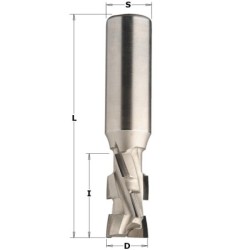 SPIRAL ROUTER BIT Z2 DP 6 S-20 D-20x27x85 RH