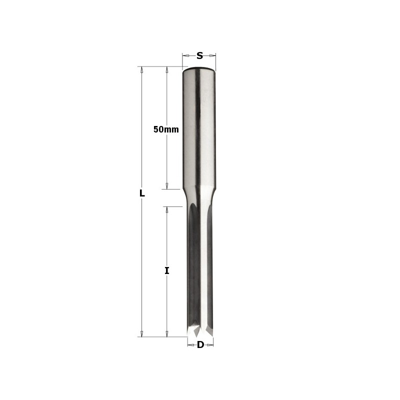 RECIPROCATING SLOT MORT.BIT SP Z4 8X45X100