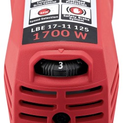 Stūru slīpmašīna FLEX LBE 17-11 125 mm, 1700 w
