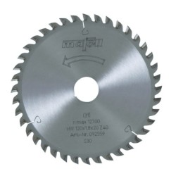 Mafell 092559 TCT saeketas – 120 mm, 40 FZ/TR hammast, peeneks lõikeks