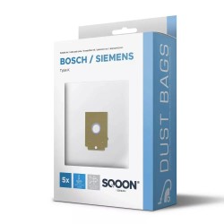 Dulkių siurblio filtrai Bosch / Siemens Tipo K, 5 vnt, flisas