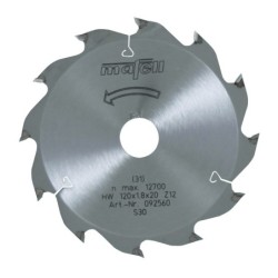 Mafell TCT Saeketas 120 mm – 12 Hammast, Pikilõikeks