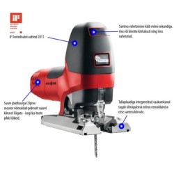 MAFELL P1 cc ammattitason tarkkuuspistosaha 900 W T-MAX-laukussa