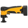 Mirka® ANGOS 8991100311 – profesionalus akumuliatorinis kampinis šlifuoklis su ergonomišku dizainu ir patogiu valdymu įvairiems