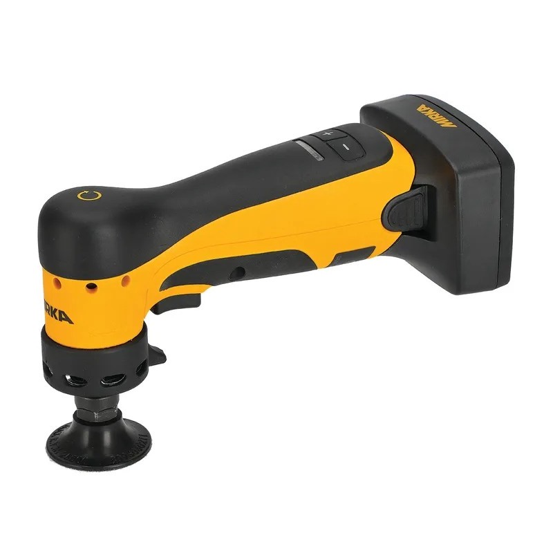 Mirka® ANGOS 8991100311 – profesionalus akumuliatorinis kampinis šlifuoklis su ergonomišku dizainu ir patogiu valdymu įvairiems Mirka® ANGOS 8991100311 – profesionalus akumuliatorinis kampinis šlifuoklis su ergonomišku dizainu ir patogiu valdymu įvairiems