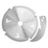 Diamond blade 160 x 2.4/3.0 x 20 mm, 4 teeth, FT/TT, with splitting knife.