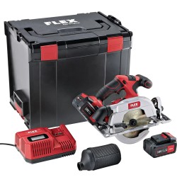 Akumuliatorinis pjūklas FLEX CS 62 18.0-EC/5.0