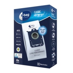 Dulkių maišeliai originalūs S-BAG 2.0 E201S, flisas, 4 vnt.