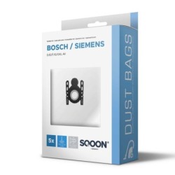 Bosch - Siemens G-All 3-D dulkių siurblių filtrai, flisas, 5 vnt.