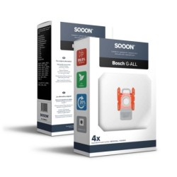 Dulkių siurblio filtrai SQOON - Bosch - Siemens G-All 3-D Pro, flisas, 4 vnt.