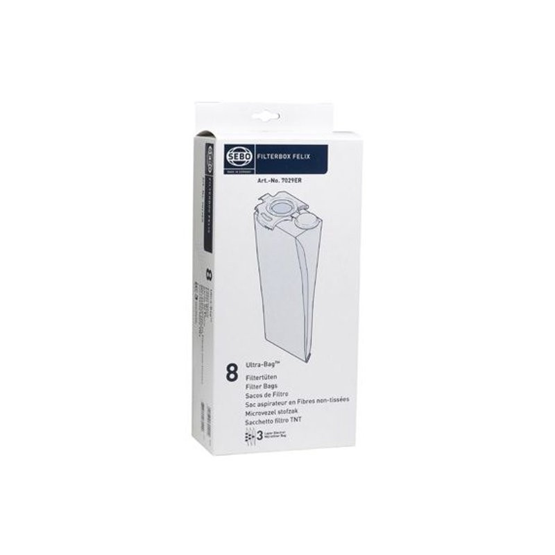 Dulkių siurblio Moulinex - Rowenta filterplus, flisas, 4 vnt.
