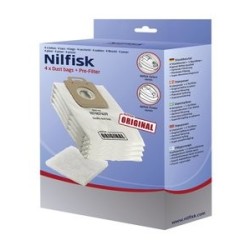 Dulkių siurbliai Nilfisk Power ir Select serijos Ori., flisas, 4 vnt.