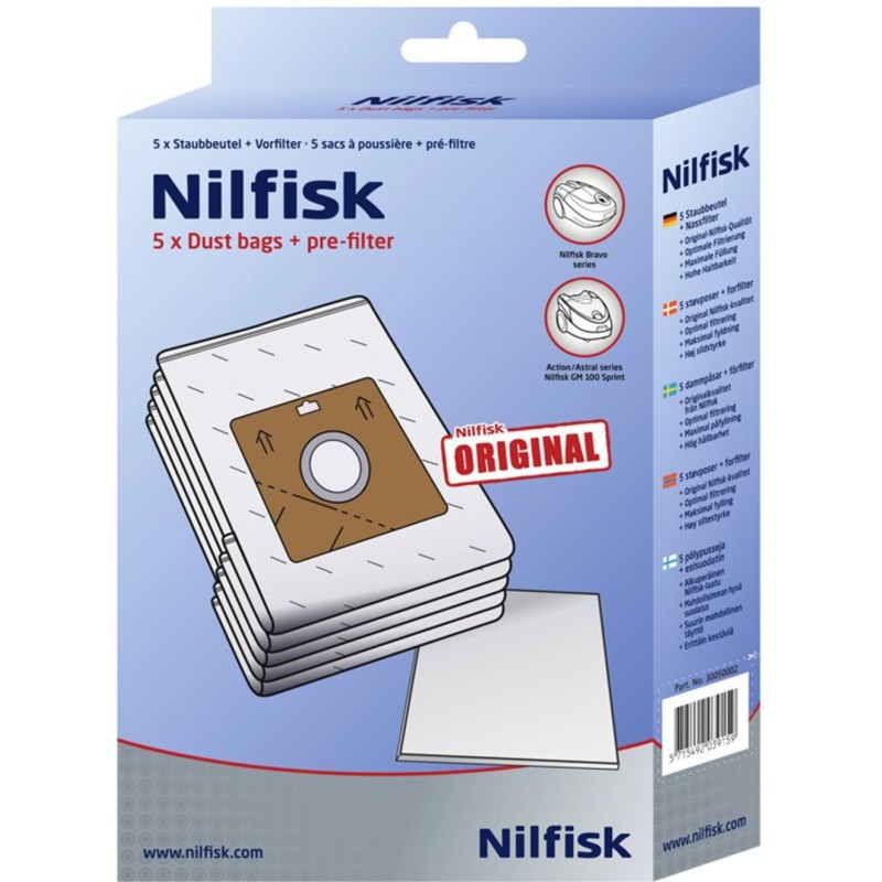 Dulkių siurblys Nilfisk Action Bravo Ori.