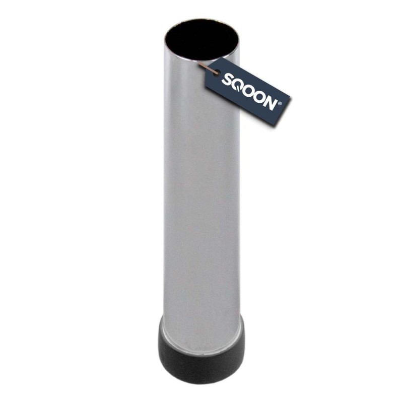 32 mm ilginimo vamzdis, metalinis chromuotas 20 cm
