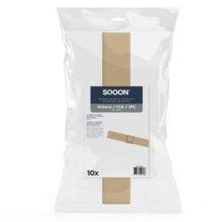 Dulkių maišeliai Soteco Micro (07940), popieriniai, 10 vnt.