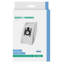 Bosch - Siemens G-All 3-D dulkių siurblių filtrai, flisas, 5 vnt.