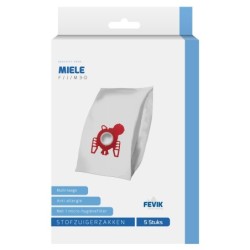 Miele F-J-M 3-D dulkių filtrai, flisas, 5 vnt.
