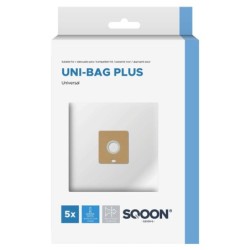 Dulkių maišeliai Uni-bag Plus, flisas, 5 vnt.