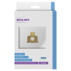 Dulkių maišeliai Moulinex - Rowenta Silence Force, flisas, 5 vnt.