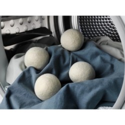 Time for wool drying balls