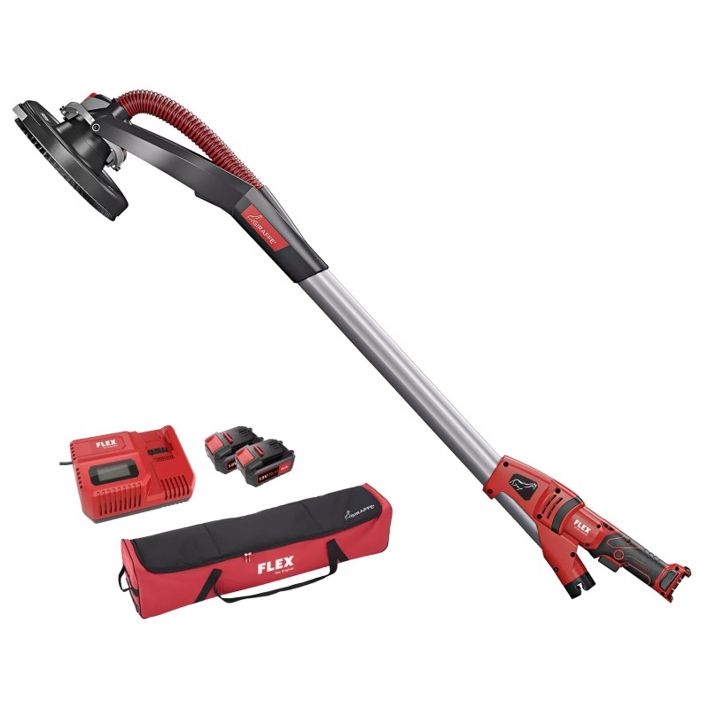 Cordless ceiling and wall sander FLEX GE MH 18.0-EC/5.0 set+MH-R Cordless ceiling and wall sander FLEX GE MH 18.0-EC/5.0 set+MH-R