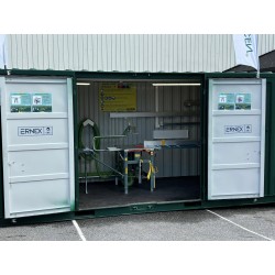 Ernex construction saw container