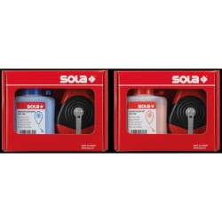 Chalk line + powder set Sola CLP 30, red