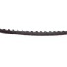 10 band saw blades, 8 mm, 4 teeth per inch with front and rear cutting teeth.