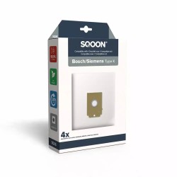 Dust bags Bosch/Siemens Type K, fleece, 4 pcs
