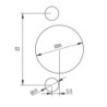 BORING HEAD FOR HINGES 42-11 GRASS