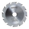 TCT cutting blade for grooves, elliptical, 12 teeth, 120 x 3.6 x 20