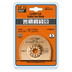 75MM CARBIDE GRIT RADIAL SAW BLADE