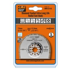 75MM DIAMOND COATED EXTRA-LONG LIFE RADIAL SAW BLADE