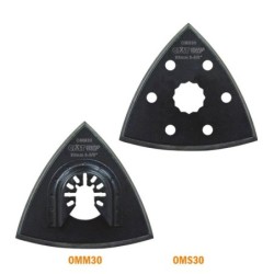93 mm delta sanding pad. perforated
