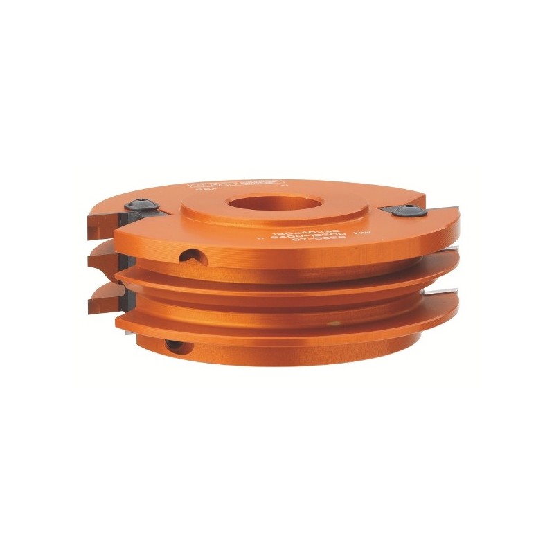 ONE-PIECE RAIL AND STILE CUTTER HEAD D-130X40X40