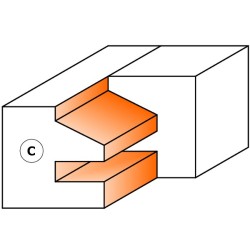 ONE-PIECE RAIL AND STILE CUTTER HEAD D-130X40X40