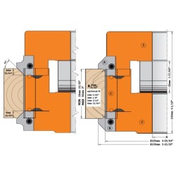 Pehmendus freespea R4 D-124x15-50x35 mm