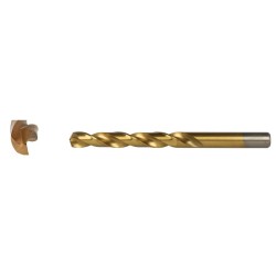 Heller HSS TIN DIN 338 metallipuur, Ø 9 x 81/125 mm